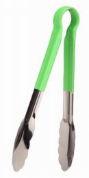 Useful Kitchen Utensils Food Tongs Roast/ Bread/ Steak  Green Barbecue Clamp