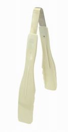 Set of 2 Practical Food Tongs Clips Roast/ Bread/ Steak/ Fruit Clamp, White
