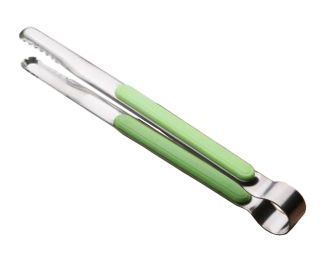 2 Pcs Stainless Steel Food Tongs Serving Clips Buffet BBQ Tongs, Green