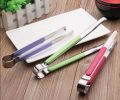2 Pcs Stainless Steel Food Tongs Serving Clips Buffet BBQ Tongs, Green