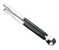 2 Pcs Stainless Steel Food Tongs Serving Clips Buffet BBQ Tongs, Black