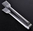 2 Pcs Stainless Steel Food Tongs Serving Clips Buffet BBQ Tongs, 22cm