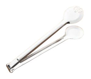 2 Pcs Stainless Steel Food Tongs Serving Clips Buffet BBQ Tongs, 29cm