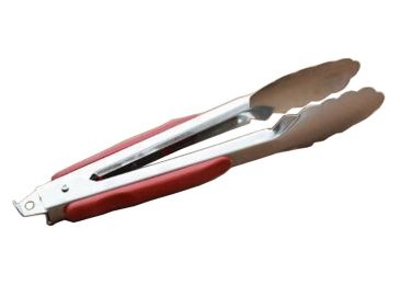 2 Pcs Stainless Steel Food Tongs Cooking Clips Buffet BBQ Tongs, 22cm