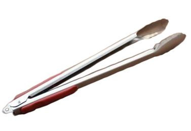 2 Pcs Stainless Steel Food Tongs Cooking Clips Buffet BBQ Tongs, 36cm