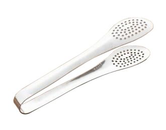 2 Pcs Stainless Steel Food Tongs Cooking Clips Buffet BBQ Tongs, 22.5cm