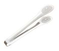 2 Pcs Stainless Steel Food Tongs Cooking Clips Buffet BBQ Tongs, 29.5cm