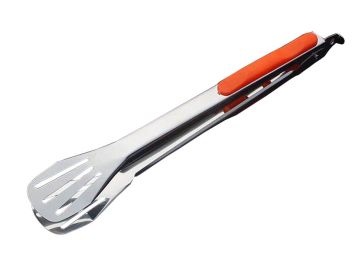 2 Pcs Stainless Steel Food Tongs Cooking Clips Buffet BBQ Tongs, 28.5cm
