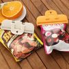 Set of 4 Kitchen Food Saver Bag Sealing Clips Airtight Clamps Random Color