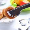 Stainless Steel Durable Home/Outdoor Barbecue Tong Baking Tool C