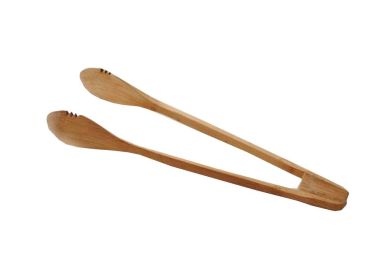 Wood Useful Home/Outdoor Barbecue Tong Baking Tool [C]