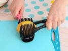 Home Tomato/Lemon/Potato/Onion Slicer Unique Pastry Clip [Black]