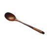 Set of 2 Japanese Style Wooden Kids Soup Spoons Natural Tableware Spoon, A4
