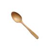 Set of 2 Japanese Style Wooden Kids Soup Spoons Natural Tableware Spoon, E4