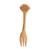 Creative Cute Cartoon Wooden Spoon Baby Spoon Dessert Small Spoon-A2