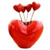 Lovely Stainless Steel Fruit Forks Salad Forks Dessert Forks -Love Heart 02