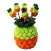 Lovely Stainless Steel Fruit Forks Salad Forks Dessert Forks - Pineapple