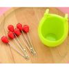 Lovely Stainless Steel Fruit Forks Salad Forks Dessert Forks - 01