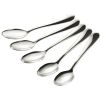 5 PCS Stainless Steel Fruit Forks Salad Forks Coffee Spoon