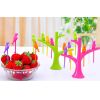 Creative Party Fruit Forks Salad Forks Dessert Forks Tree and Birds Rose