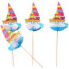 12 PCS Party Fruit Forks Salad Forks Dessert Forks Cocktail Spears Sailing