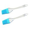 Grips Silicone Basting & Pastry Brush, Set of 2, Sky-blue