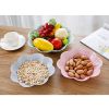 Environmentally Friendly Practical Fruit Plate Salad Bowl Food Storage Candy Snacks Holder, A
