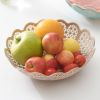 Environmentally Friendly Practical Fruit Plate Salad Bowl Food Storage Candy Snacks Holder,Y