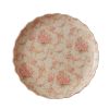 Functional Dinner Plate 11-Inch Tray, Muffin/Pizza Tray Tea/Coffee Holder/Mat,C