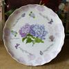 Functional Dinner Plate 11-Inch Tray, Muffin/Pizza Tray Tea/Coffee Holder/Mat,H