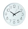Nordic Decorative Wall Clock Classic Round Hanging Clocks Non-ticking Creative Living Room #5