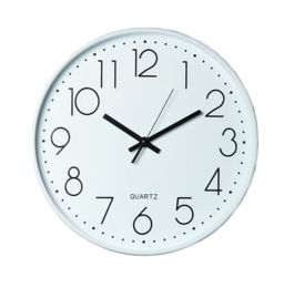Nordic Decorative Wall Clock Classic Round Hanging Clocks Non-ticking Creative Living Room #5