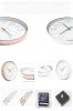 Nordic Decorative Wall Clock Classic Round Hanging Clocks Non-ticking Creative Living Room #5
