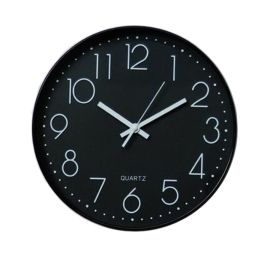 Nordic Decorative Wall Clock Classic Round Hanging Clocks Non-ticking Creative Living Room #6