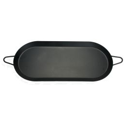 Brentwood Appliances BCM-2000 18-Inch Carbon Steel Non-Stick Double Burner Comal Griddle