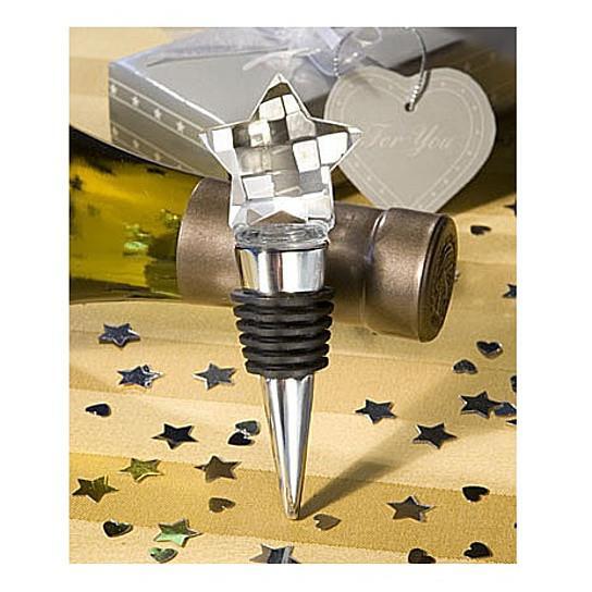 Fine Wine Wine Stopper With A Star