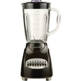 Brentwood Appliances 42-ounce 12-speed + Pulse Electric Blender With Glass Jar (black) (pack of 1 Ea)
