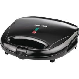 Brentwood Appliances Nonstick Compact Dual Sandwich Maker (black) (pack of 1 Ea)