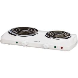 Brentwood Appliances 1,500-watt Double Electric Burner (pack of 1 Ea)