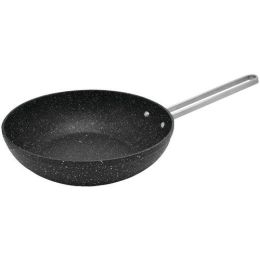 The Rock By Starfrit The Rock By Starfrit 7.08" Personal Wok Pan With Stainless Steel Wire Handle (pack of 1 Ea)