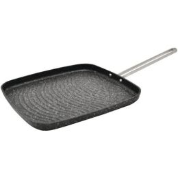 The Rock By Starfrit The Rock By Starfrit 10" Grill Pan With Stainless Steel Wire Handle (pack of 1 Ea)