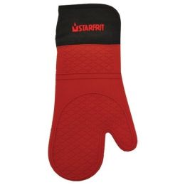 Starfrit 15" Silicone Oven Glove With Cotton Liner (pack of 1 Ea)