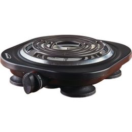 Brentwood Appliances 1,000-watt Single Electric Burner (black) (pack of 1 Ea)