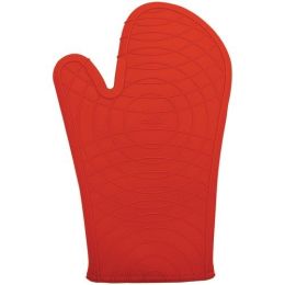 Gourmet By Starfrit Silicone Oven Mitt, 12", Red (pack of 1 Ea)