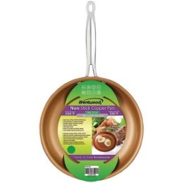Brentwood Appliances Non Stick Induction Copper Frying Pan (8 Inch) (pack of 1 Ea)