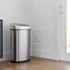Stainless Steel Touchless Hands-Free Trash Can - 13.2 Gallon size