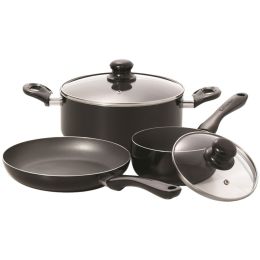 Starfrit 33059-002-0000 Simplicity 5-Piece Cookware Set with Bakelite Handles
